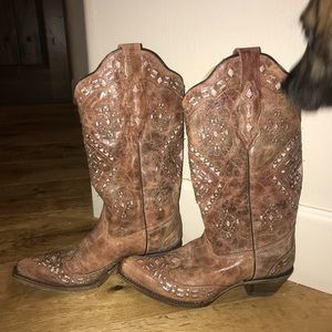 Ladies Corral Cowboy Boots 7.5 LIKE NEW
